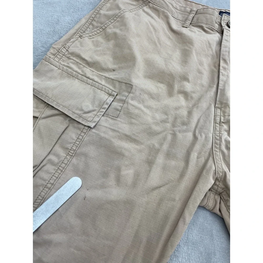 Levi's Cargo Shorts Men Tan Ripstop Utility Outdoor Shorts